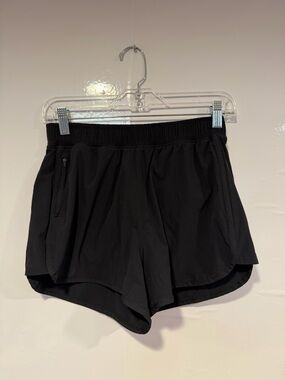 Black YPB Abercrombie and Fitch athletic shorts